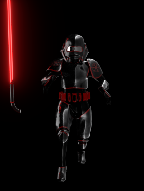 3D Sith clone model